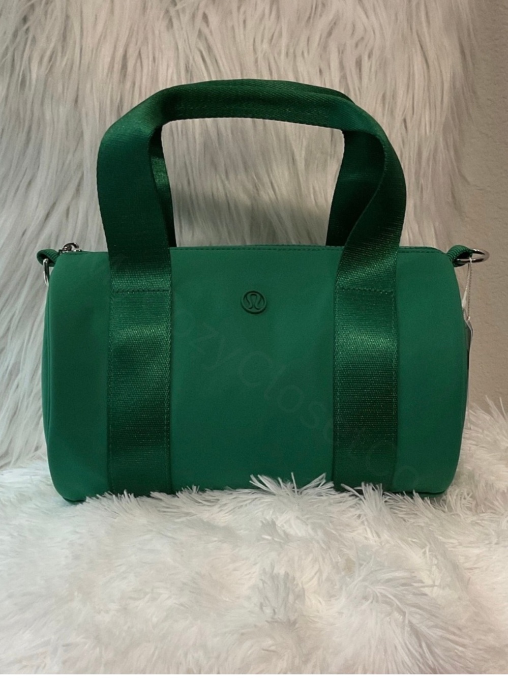 Lululemon Knit Nylon Mini Barrel Duffle- Color (Cascadia Green) 5L